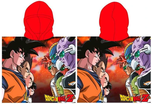 Toei Animation Dragon Ball Z microfibre poncho towel