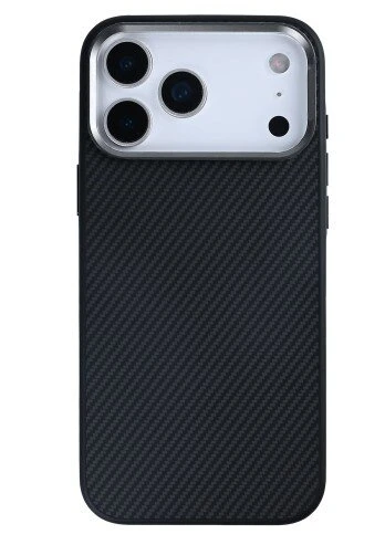 Rixus Mag Carbon With MagSafe For Apple iPhone 17 Pro Max Titanium Black