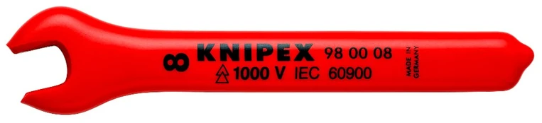 single open ended spanner 8mm VDE, Knipex
