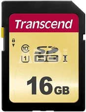 TRANSCEND 16GB UHS-I U1 GOLD SD CARD , MLC kaina