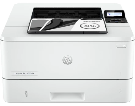 HP LaserJet Pro 4002dw Printer - A4 Mono Laser, Print, Automatic Document Feeder, Auto-Duplex, LAN