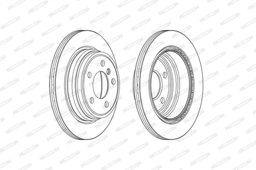 FERODO DDF2313C Brake Disc