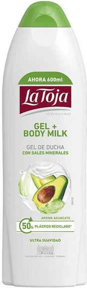 La Toja AVOCADO dušo želė + cream 600 ml