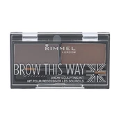 Rimmel London Brow This Way 2.4 g kaina