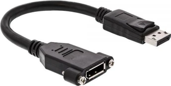 Kabelis InLine DisplayPort - DisplayPort 0.2m juoda (17100I)