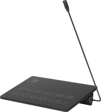 Audac MPX88 SurfaceTouch 8 zonų mikrofonas