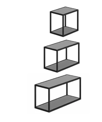 Extom Metalinė lentynėlė 40 cm