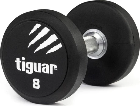 Profesionalus PU hantelis TIGUAR 8kg