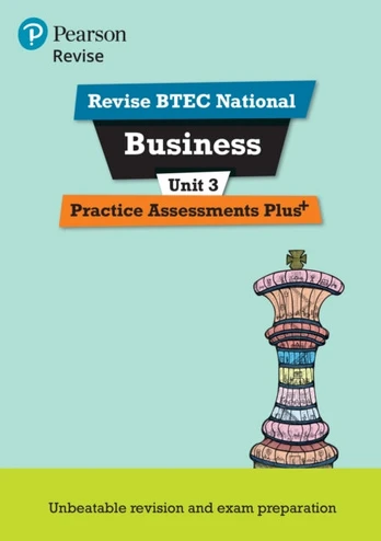 Pearson REVISE BTEC National Business Practice Assessments Plus U3 - for 2025 exams