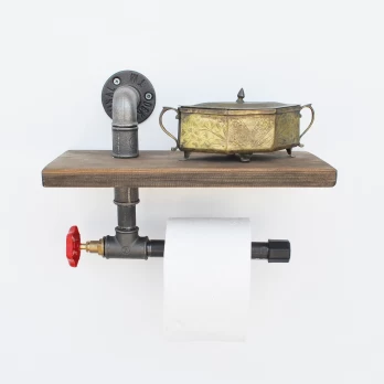 Tualetinio popieriaus laikiklis Kalune Design Pipe Hook Boruraf175