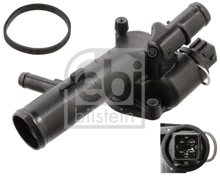 Termostatas, aušinimo skystis FEBI BILSTEIN 104758