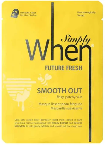 Glotninamoji veido kaukė Simply When Future Fresh Smooth Out 23ml