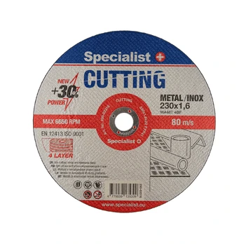 Metalo pjovimo diskas Specialist+ 230x1,6x22 mm