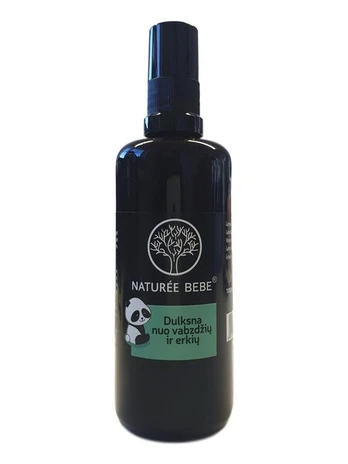 Dulksna nuo vabzdžių ir erkių Naturée Bebe, 100 ml
