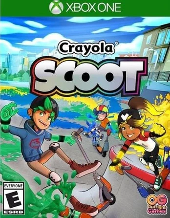 Kompiuterinis žaidimas Microsoft crayola Scoot žaidimas Xbox One konsolei
