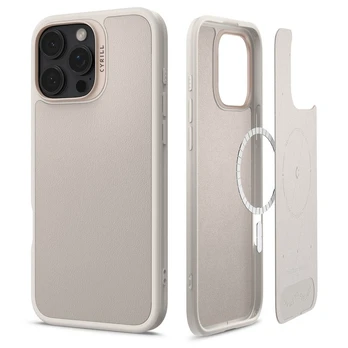 Dėklas SPIGEN CYRILL KAJUK MAGSAFE IPHONE 16 PRO CREAM