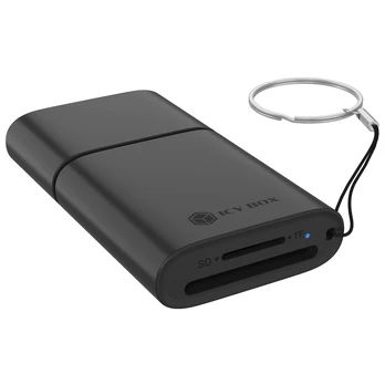 Card Reader Icy Box 2 in 1 USB 3.2 Gen 1 Type-C/A