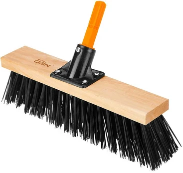 Neo Tools Medinė šluota su PVC šeriais