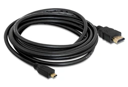 Kabelis Delock HDMI Micro - HDMI 2m juoda (82664) kaina