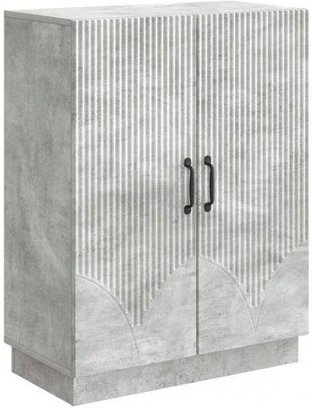 Kabalas Betono pilka 66 x 34,5 x 87 cm Apdirbta mediena