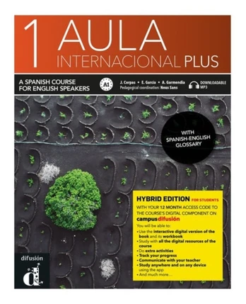 Aula internacional Plus 1 - Edicion hibrida - Edicion inglesa - Libro del alumno A1 + MP3