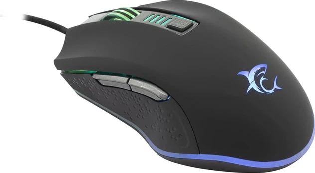 Žaidimų pelė White Shark Octavius su RGB pašvietimu