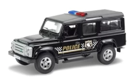 Žaislinis automobilis LAND ROVER DEFENDER -POLICE kaina