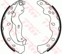 TRW GS8743 Brake shoe set kaina