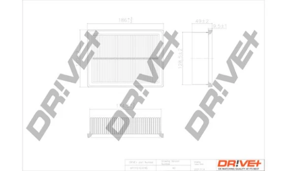 Oro filtras Dr!ve+ DP1110.10.0185