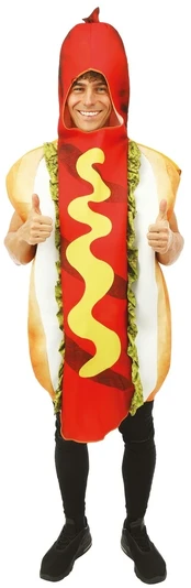 Hotdog dešrainio kostiumas