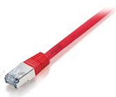 Equip Patchcord, S/FTP, Cat6A, PIMF, HF, 2m, raudona (605621)