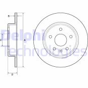 DELPHI BG4761C Brake Disc kaina