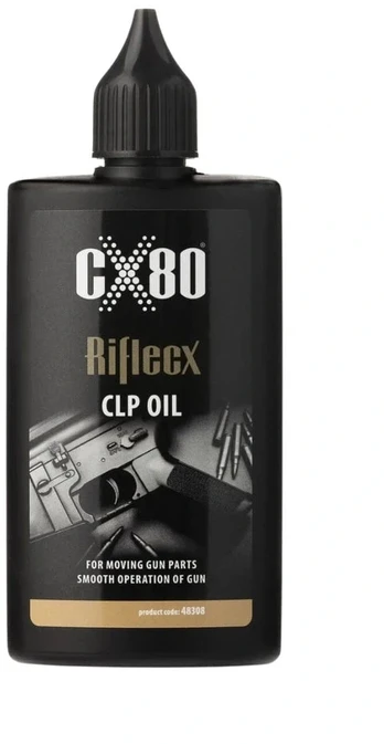 RifleCX CLP ginklo alyva 100 ml (Clean–Lubricate–Protect)