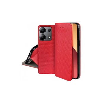 Samsung Galaxy S21 Plus dėklas su atvartu, raudonas