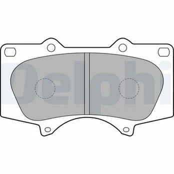 DELPHI LP1782 Brake pad set