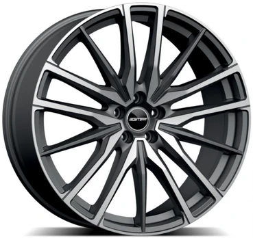 GMP SPARTA 10.5X21 5X112 ET43/66.6 SZARY/POLER