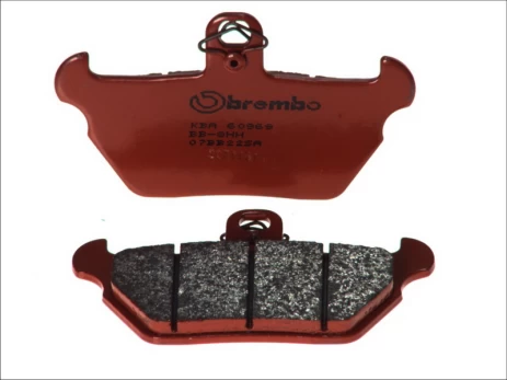 Brake pads 07BB22SA BREMBO sinter, intended use: route fits: BMW