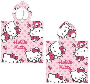 CERDÁ Hello Kitty microfibre poncho beach towel
