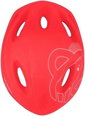 Šalmas Nijdam Junior Helmet, raudona