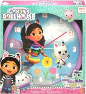 Euromic - Gabbys Dollhouse - Wall Clock (033731201) kaina