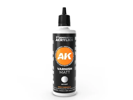 AK Interactive - VARNISH Matinis – 3rd generation matinis lakas, 100ml, AK11237