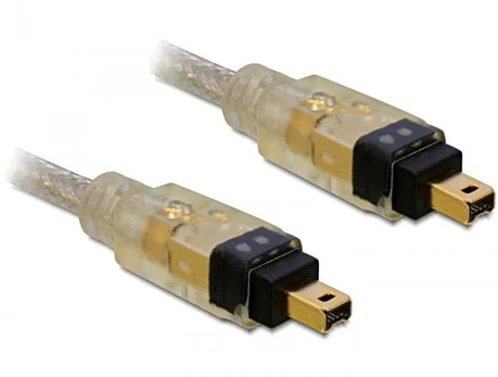 Delock Kabelis FireWire 4 Pin Stecker > 4 Pin Stecker 1 m