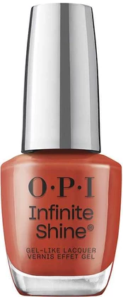OPI Infinite Shine Gel-Like Lacquer Knock 'Em Raudona 15 ml