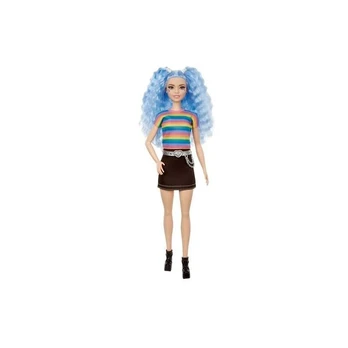 Lėlė Barbie madistė mėlynais plaukais