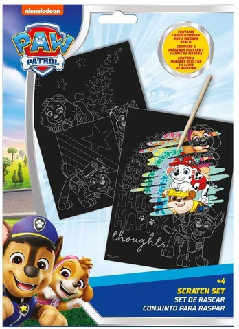 Kids Licensing Paw Patrol Scratch stationery set