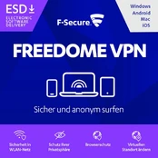 F-SECURE VPN - 5 Devices, 1 Year - ESD-Download ESD kaina