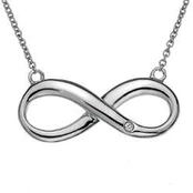 Sidabrinis pakabukas Hot Diamonds Infinity