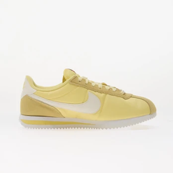 Nike Cortez Textile Soft Yellow/ Sail-White-Safety Orange - Dydis 38.5 (DZ2795-703 Laisvalaikio batai)
