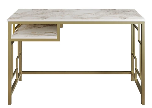 Stalas Kalune Design Victory 541HDL1120, aukso/baltas