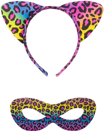 Kinky Pleasure Role Play-Rainbow Panter Set